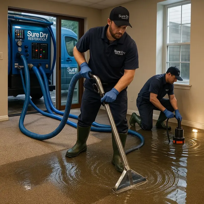 Water Extraction and Removal process in Bartow County, GA
